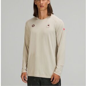 Lululemon Team Canada Metal Vent Tech Long Sleeve 2.0 COC Logo